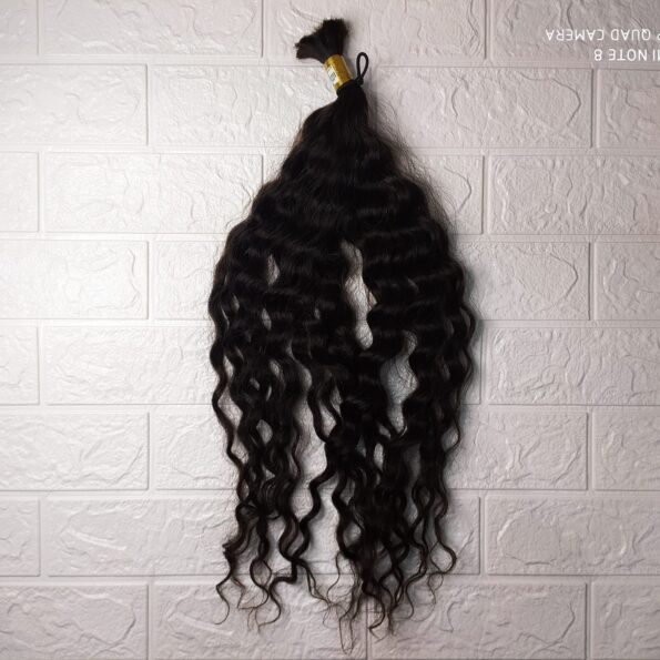 Cabelo Humano 60cm 100g 8,70 Cache Anelado 3b Permanente A Vapor (2)