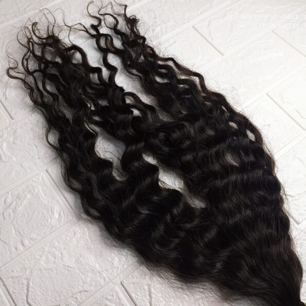 Cabelo Humano 60cm 100g 8,70 Cache Anelado 3b Permanente A Vapor (3)