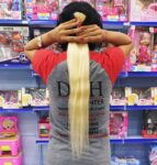 Cabelo Humano 60cm 46g 13,75 Loiro Liso Dh (1)