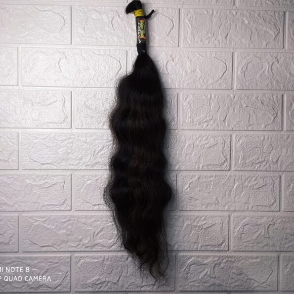 Cabelo Humano Bras 50cm 47g 10,70g Preto, Nos (1)