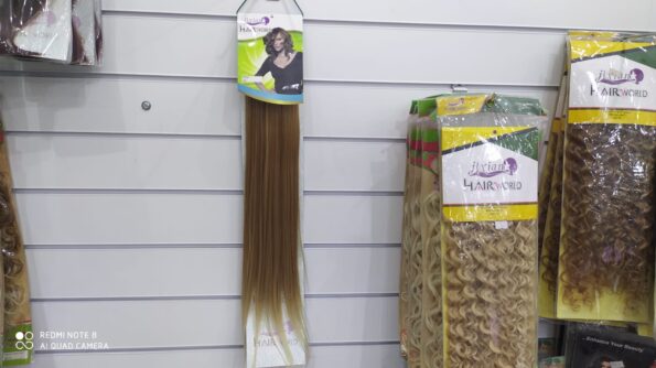 Cabelo Organico 60cm Liso 100g Na Tela Jixian # T2724 (2)