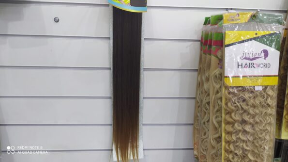 Cabelo Organico 60cm Liso 100g Na Tela Jixian # T427 (1)