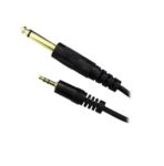 Cabo P2 X P10 1,50 Metros Preto Emborrachado (1)