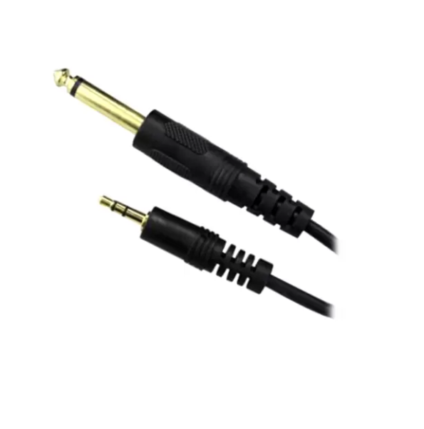 Cabo P2 X P10 1,50 Metros Preto Emborrachado (1)