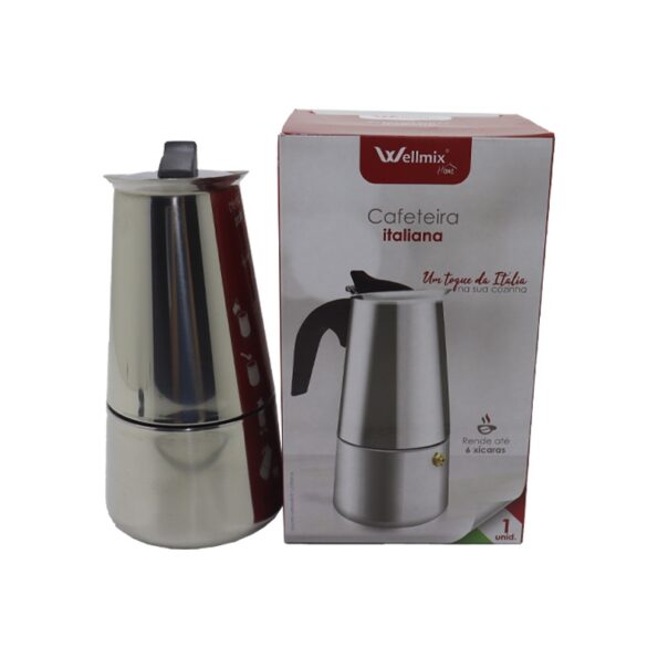 Cafeteira Italiana 6 Xicaras Wx4073 Wellmix (3)