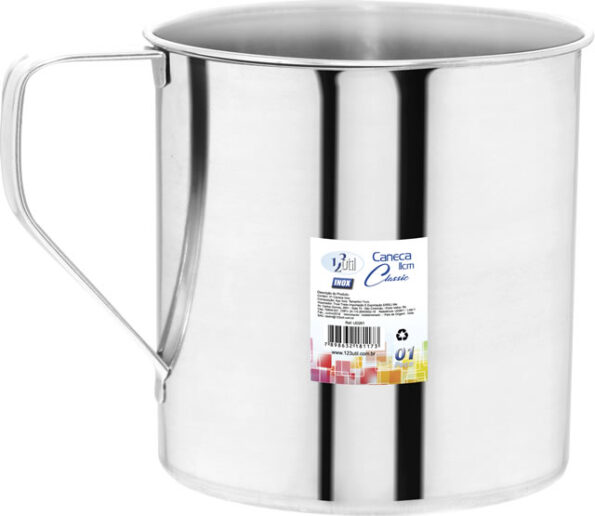 Caneca De Inox 11cm E 800ml – 123útil (1)