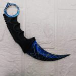 Canivete Karambit Slk-d30 Luatek 19cm Azul Claro (1)