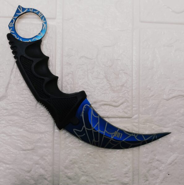 Canivete Karambit Slk-d30 Luatek 19cm Azul Claro (2)