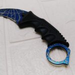 Canivete Karambit Slk-d30 Luatek 19cm Azul Claro (1)