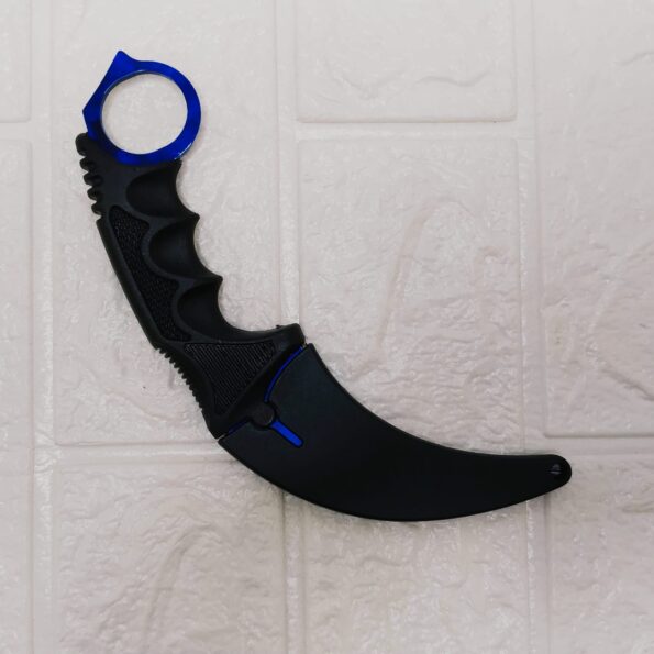 Canivete Karambit Slk-d30 Luatek 19cm Azul Escuro (1)