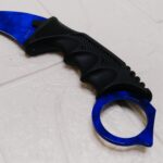 Canivete Karambit Slk-d30 Luatek 19cm Azul Escuro (1)