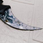 Canivete Karambit Slk-d30 Luatek 19cm Lobo (2)