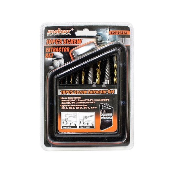 Conjunto Extrator De Parafoso Danificado 10 Pc Sdy-97313 (1)