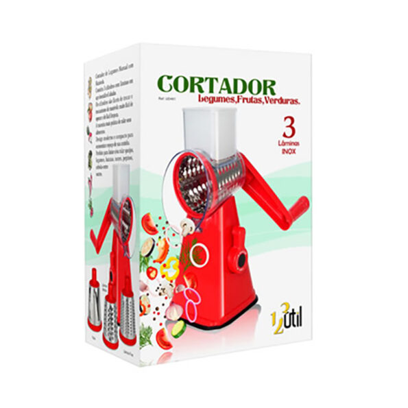 Cortador De Legumes Frutas Verduras 3lam Ud461 26×11,5x24cm (1)