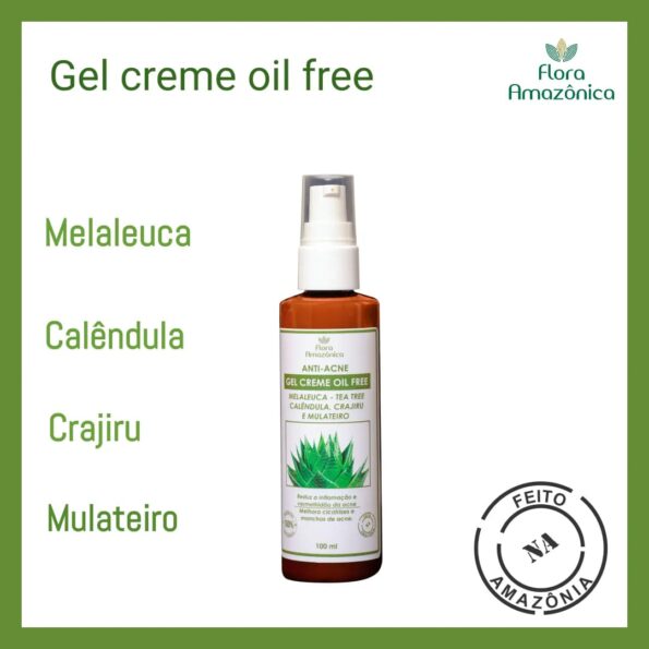 Creme Anti Acne Oil Free Flora Amazonica 100ml Promoç (1)