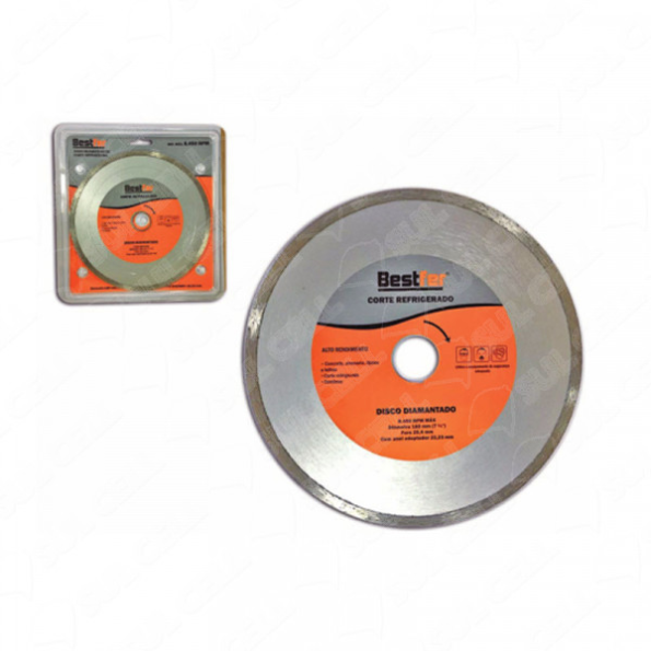 Disco Diamantado De Corte Refrigerado 180m Bfh1489 8.450rpm