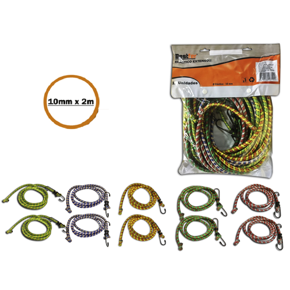 Elastico Exterson 2mx10mm 1un Bfh1539