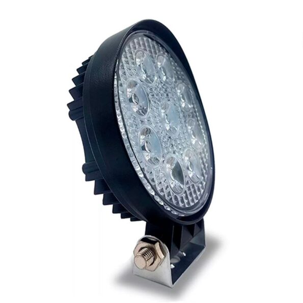 Farol Auxiliar Redondo Carro Briwax 27watt 4 Ledfk-y0527w (3)