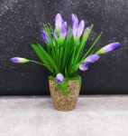 Flor Artificial Tulipa Cvaso Plastico (1)