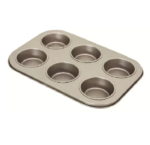 Forma De Metal C 6 Casinhas P Cupcakes Colorida Ud363 (1)