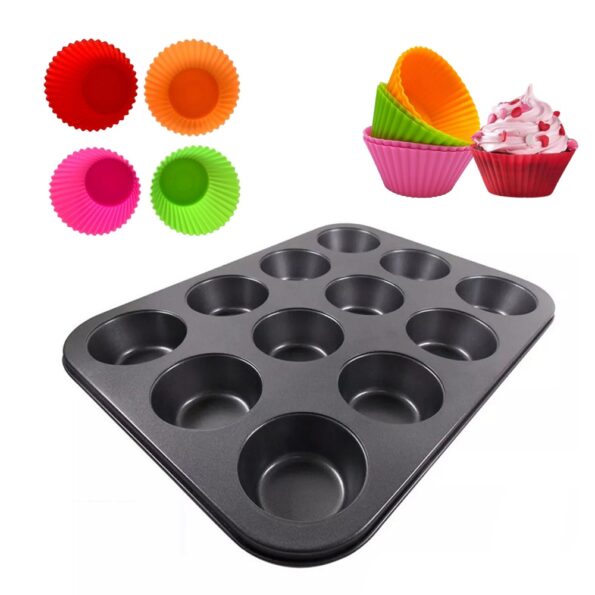 Forma De Metal C12 Cav Pcupcakes 35×26,5×0,3 Cm Ud14 Promo (3)