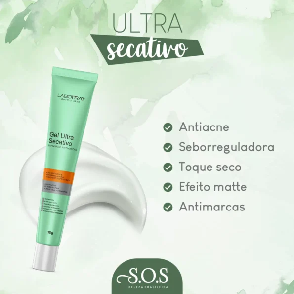 Gel Utra Secativo Espinha E Antimarcas 15g – Labotrat Promoção (1)