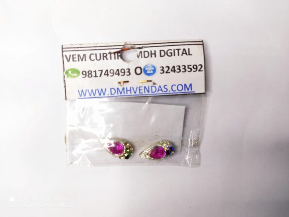 Joias De Unha Luxo Em Metal 3d – Cor ( 215 ) (3)