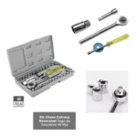 Kit Soquete Chave Catraca Sextavada 40pçs 38 14 Ha8205-6 (1)