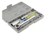 Kit Soquete Chave Catraca Sextavada 40pçs 38 14 Ha8205-6 (1)