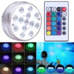 Led Submersa Piscina Com Controle Ds11277. 1und (1)