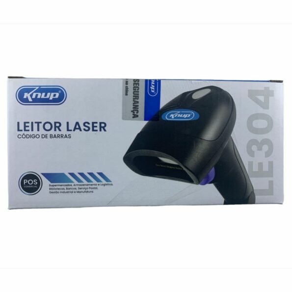 Leitor Laser De Codigo Barras Knup Le304 (1)