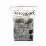 Luva Plástica Descartável Descarpack Transparente Individual Esteril 100un (1)