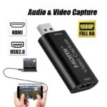 Mini 4k 1080p Hdmi Para Usb 2.0 Placa De Captura De Vídeo (1)