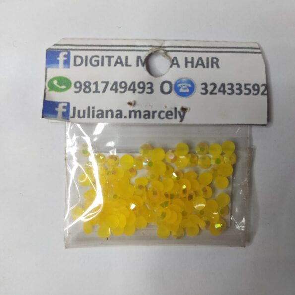 Pedrarias Like Supernail Decoração K70110 1pct – Cor ( Amarelo ) (2)