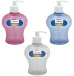 Porta Sabonete Liquido De Plastico Redondo Colors 350ml (1)