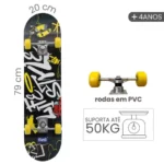 SKATE INFANTIL LIFE STYLE XTREME FUNS WB10063 79X20CM