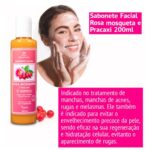 Sabonete Facial Rosa Mosqueta – Vegano 200ml Flora Promoç (1)