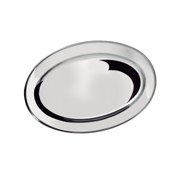 Travessa Oval Em Aço Inox 25 Cm Linha Classic Ud229 (1)