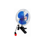 Ventilador Automotivo 12v Para Carro Van Com Garra 8 Pol