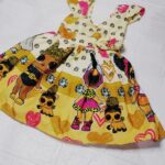 Vestido Rodado Personagem Baby Infantil Veste 1 E 2 Anos (1)