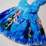 Vestido Rodado Personagem Frozen Infantil Veste 1 E 2 Anos (1)