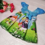 Vestido Rodadoo Personagem Bonequinha Infantil Veste 1 E 2 Anos (1)