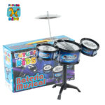 brinquedo musical bateria infantil fu19340 3 tambor alt 45cm2