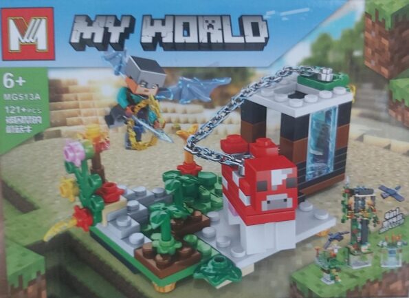 lego minecraft my world go-zp0360 mg513A 121pçs 2