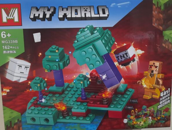 lego minecraft my world mg339b go-zp0314 26x22cm