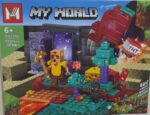 lego minecraft my world mg339d go-zp0314 26x22cm-155pçs