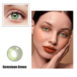 lente contato grau -0 maxiy girl cor 8 gemstone green verde