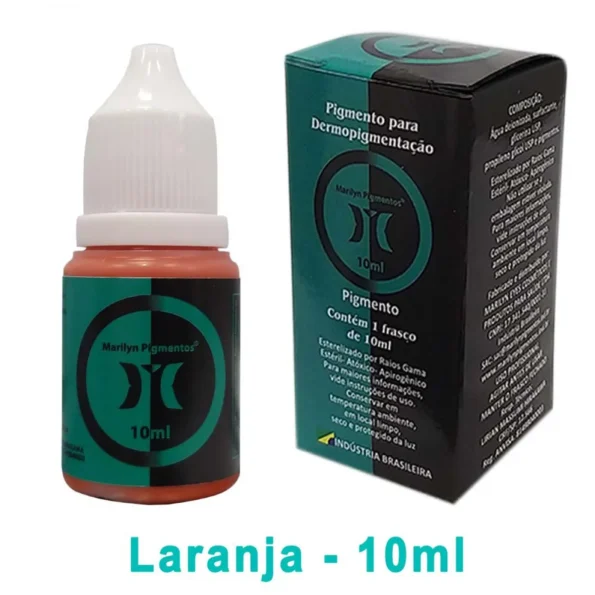pigmento marilyn 10 ml – laranja (orange)