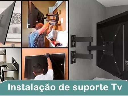 Contrate os melhores profissionais para Instalação de suporte de TV perto de você