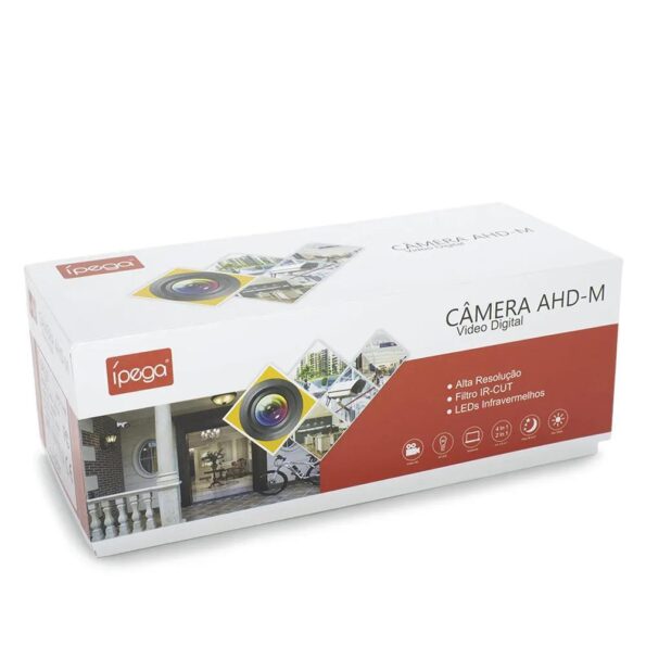 camera de segurança uso interno externo full hd ipega 3.6 1080p 12v kp-ca1353